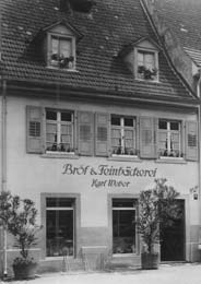 Ursprung der Bäckertradition in Sulzburg/Baden