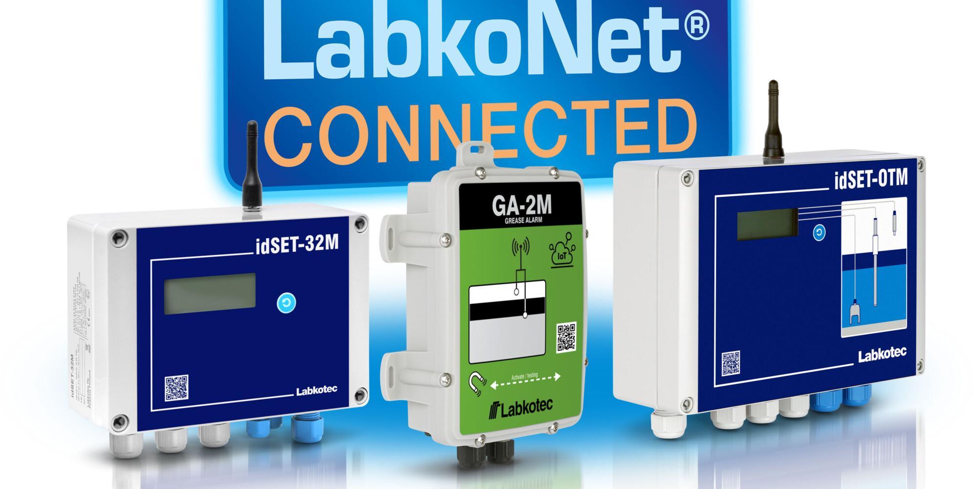 Mit LabkoNet vernetzte Messgeräte