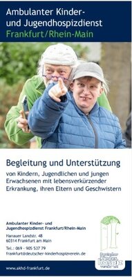 Info-Flyer des AKHD Frankfurt/Rhein-Main