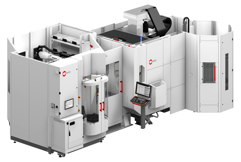 Hermle C32U mit Roboterzelle RS1 (2024)