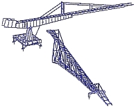 Radioteleskop-Struktur (40 m, 50 m und 64 m Durchmesser)
