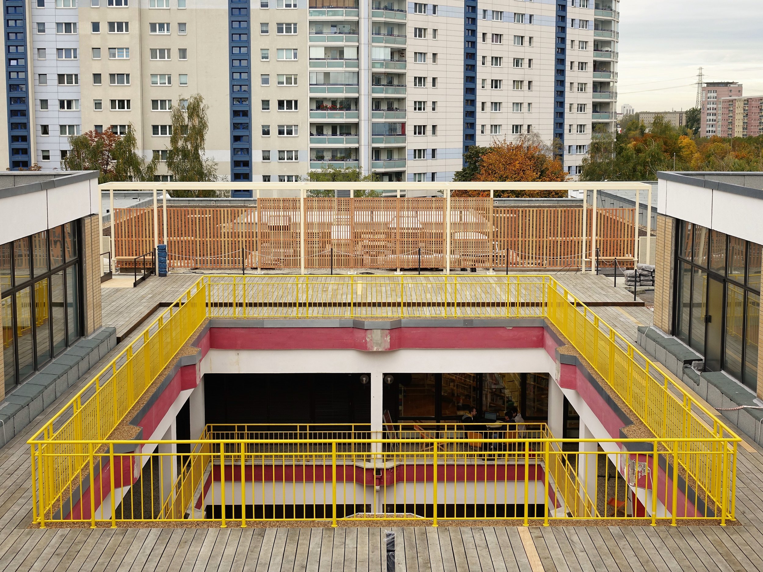 Dachterrasse, Marzahner Promenade II