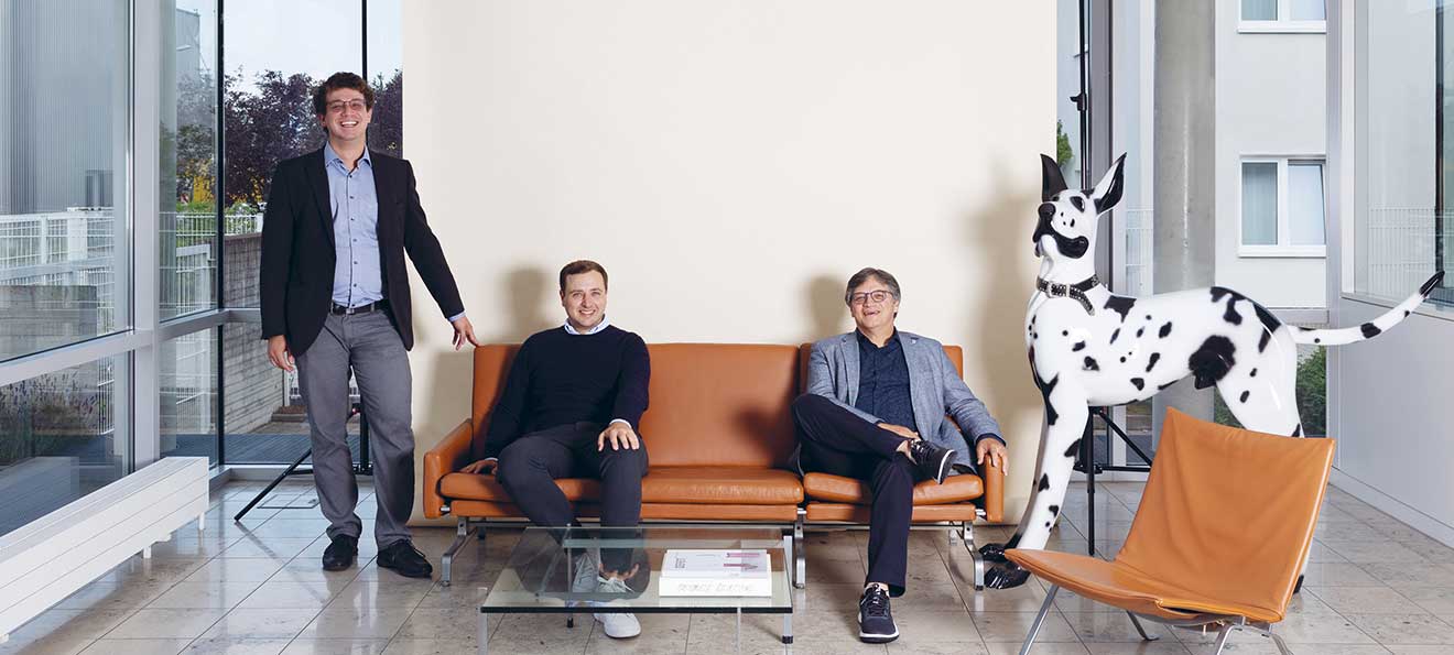 Geschäftsführung Tobias Meyer, Julian Rottner Defet und Hermann Meyer
