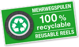 Mehrwegspulen (reusable reels)