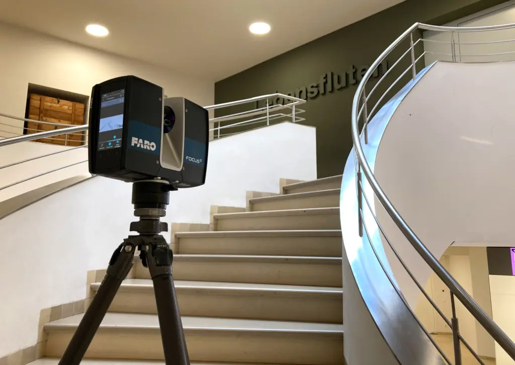 Laser scan point cloud