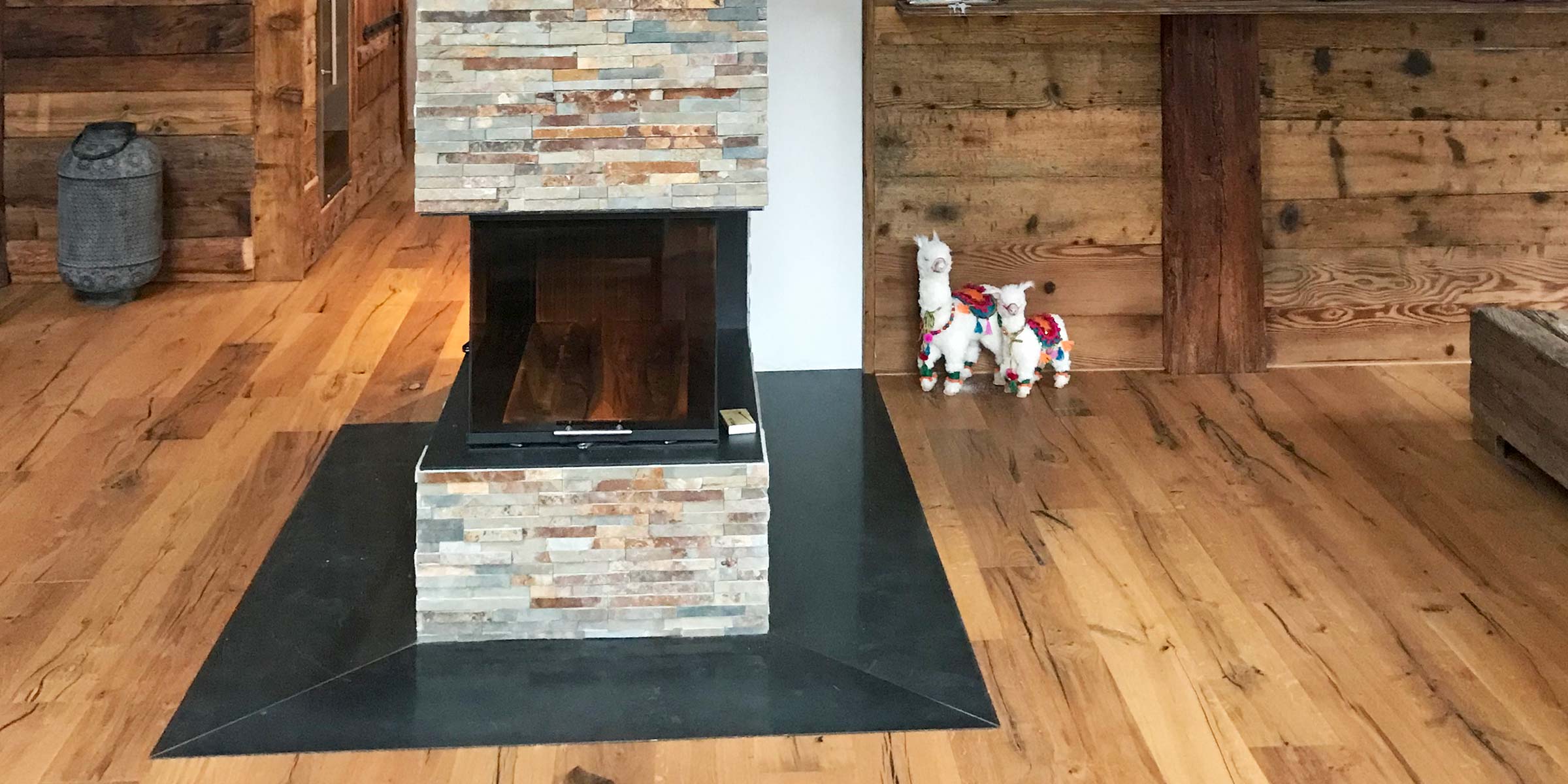Parquet and flooring samples