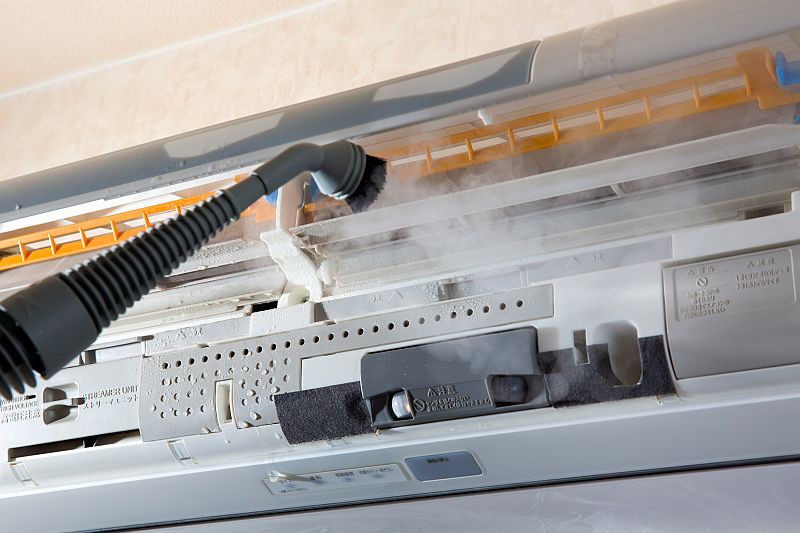 Reinigung einer Klimaanlage