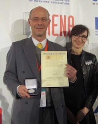 Präsentation auf der Erfindungsmesse iENA 2015