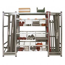 Regal für Abflussprogramm 2000x600x2800 mm