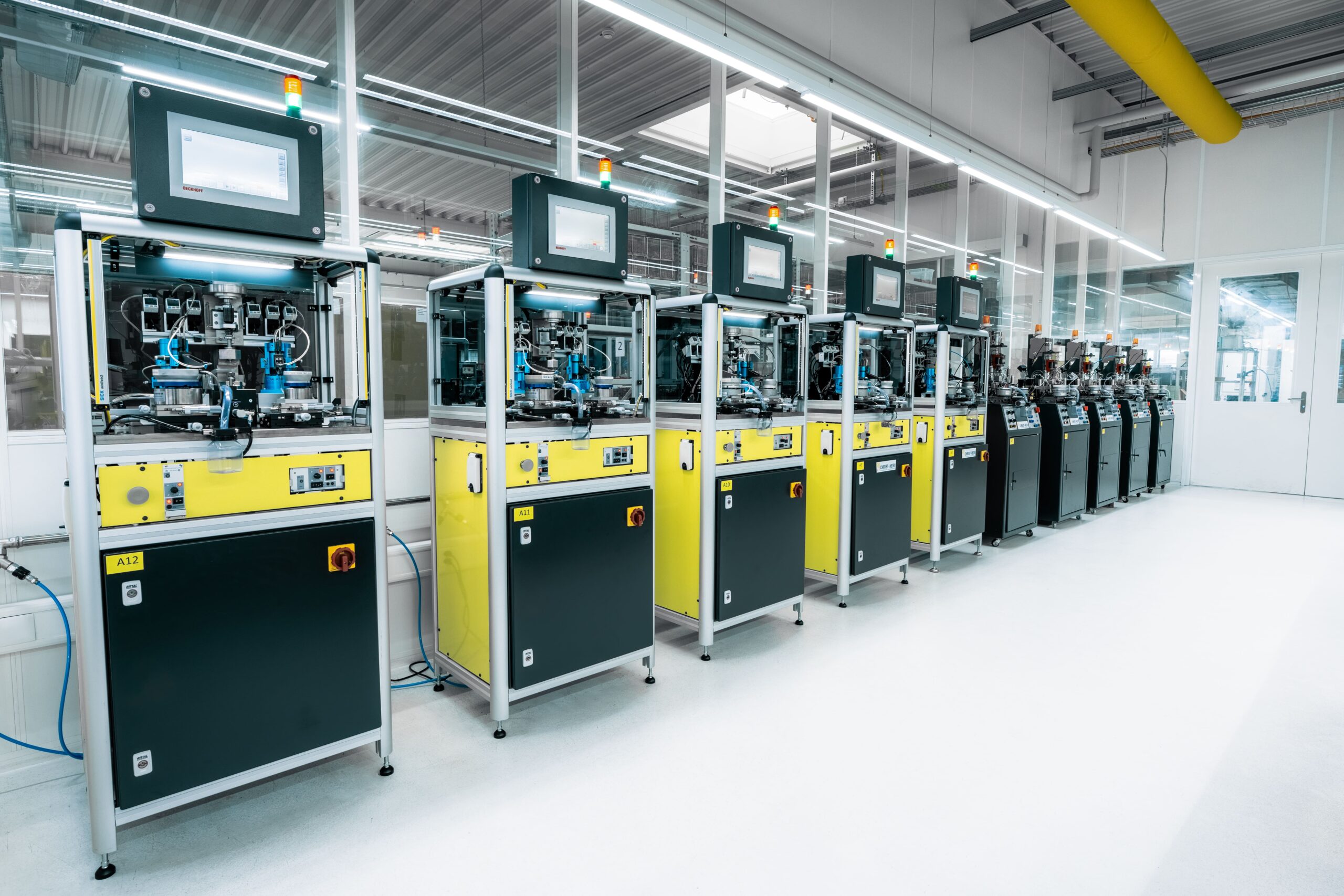 Montagebereich für Baugruppen mechanischer Uhrwerke