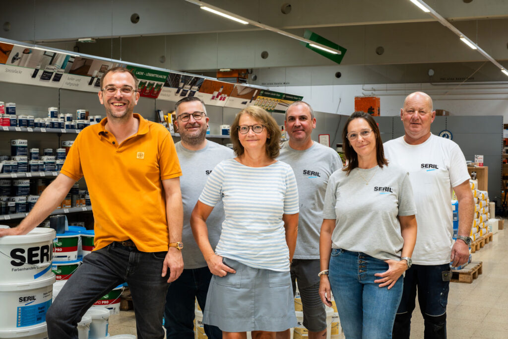 Team der SERIL-FARBEN GmbH