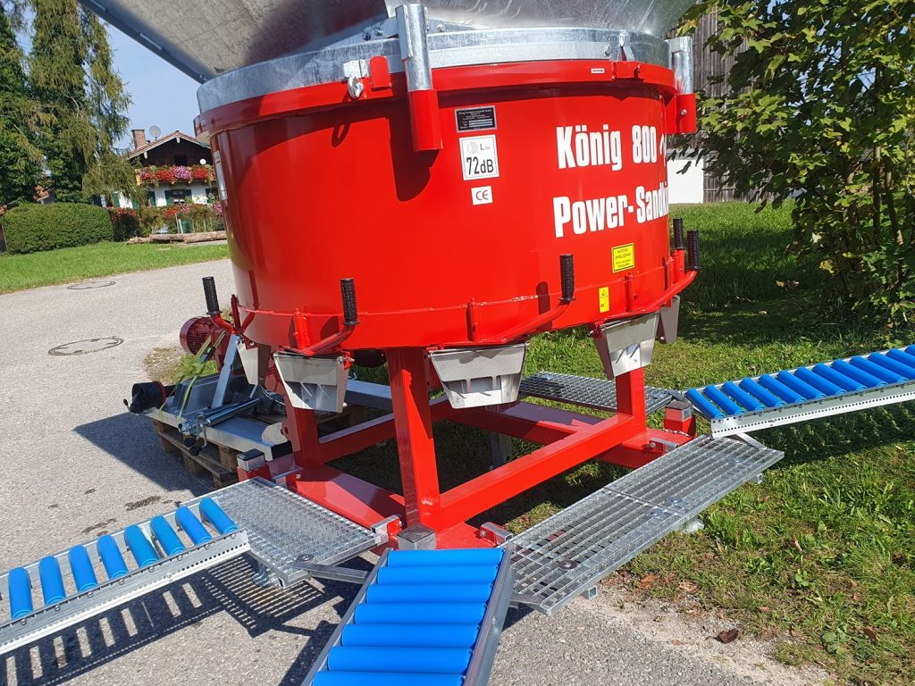 Power-Sandking 800 Turbo mit Rollenbahnen