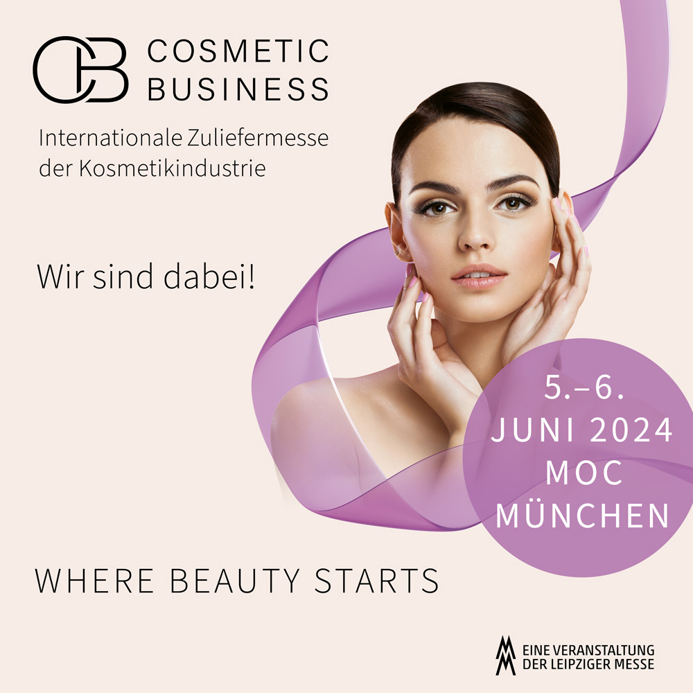 Messeauftritt Cosmetic Business München