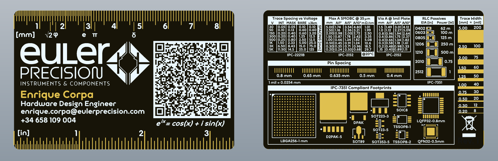 Engineering PCB Business Card