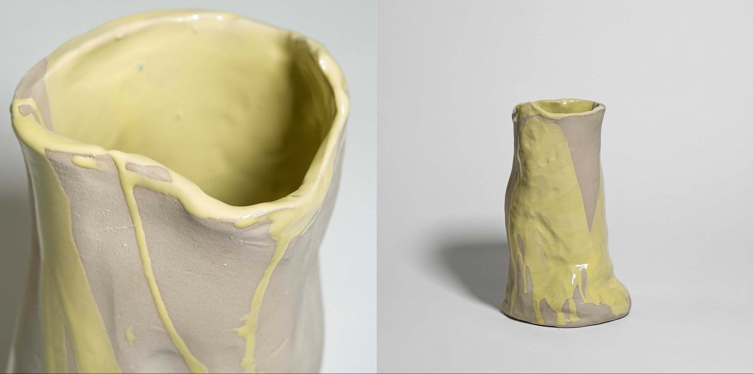 Skulpturale Vase