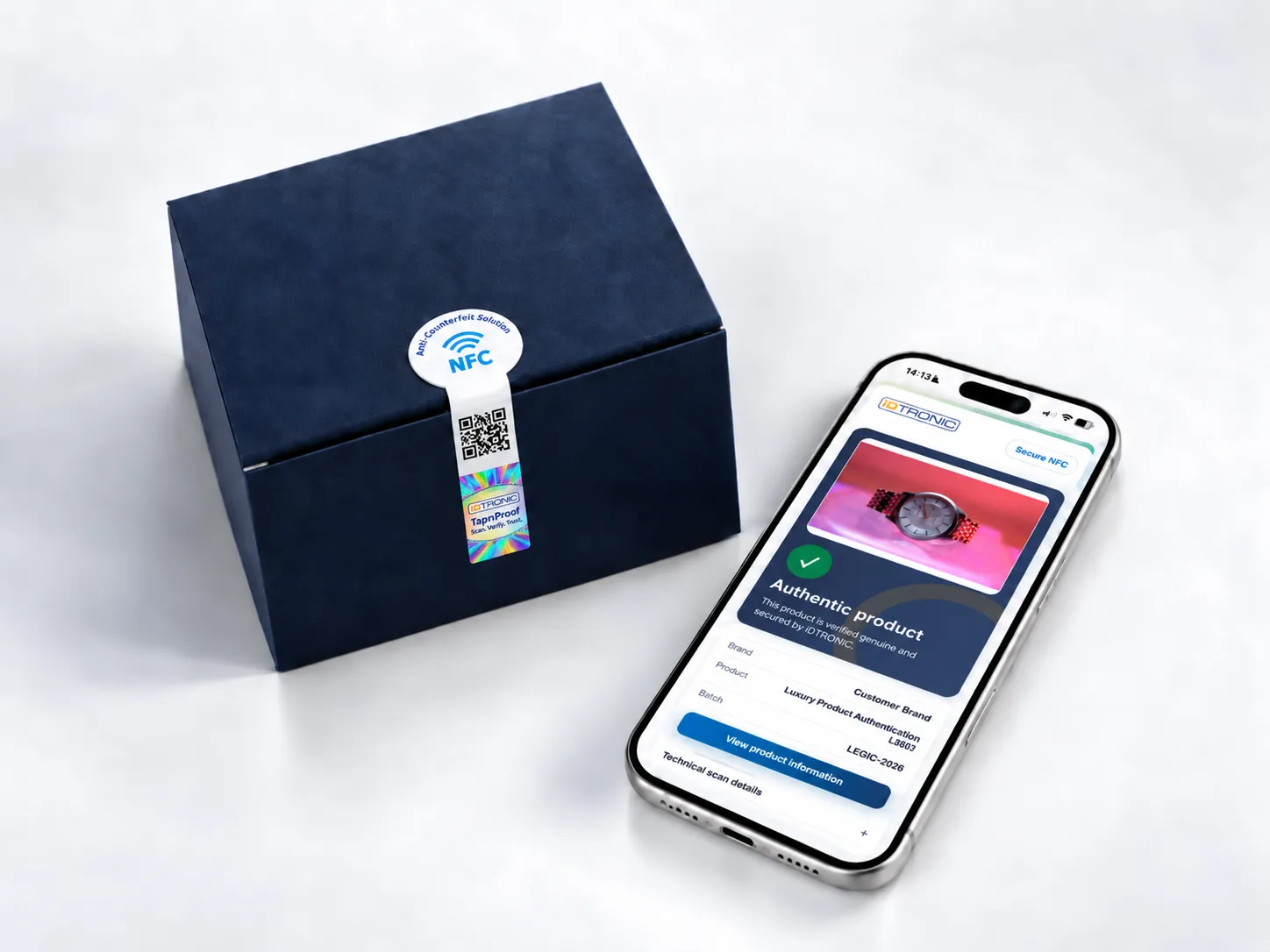 TapnProof NFC-Authentifizierung