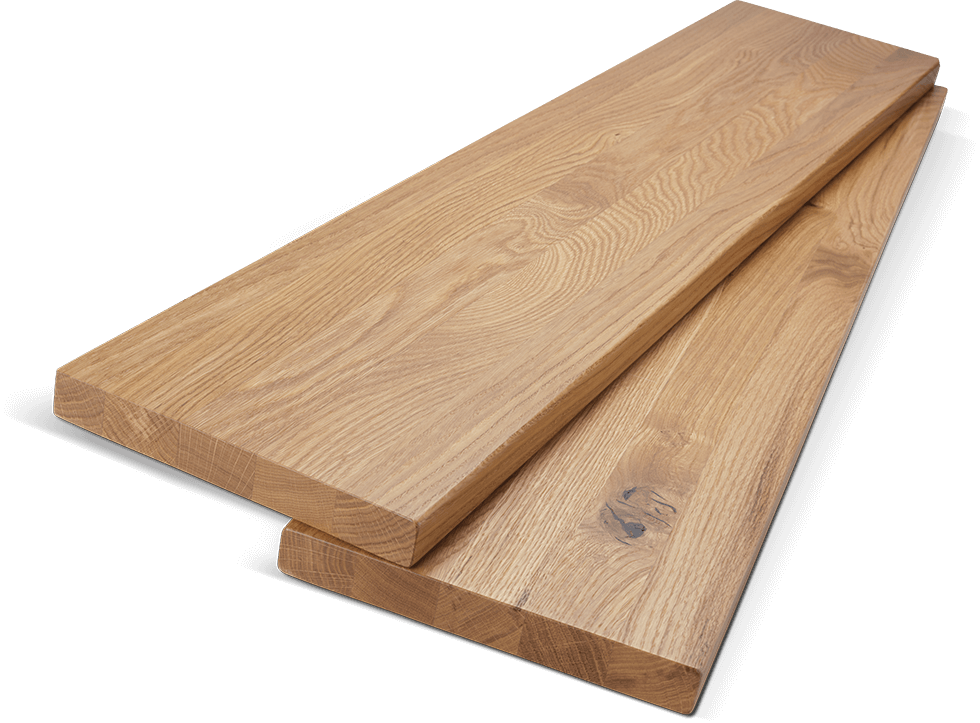 solidLINE Massivholzfensterbank, einbaufertig