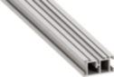 AluDeck Aluminium-Legar 25x45x2000 mm