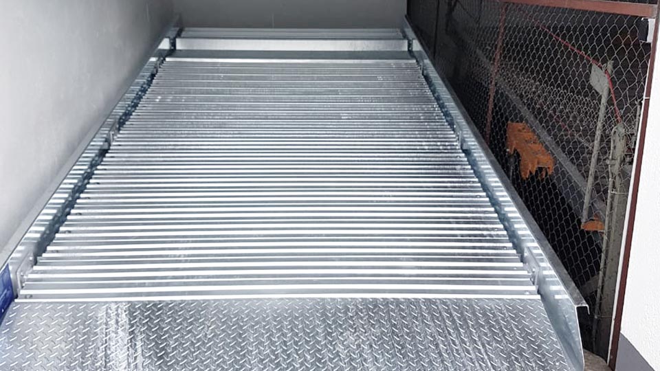 Duplexparker nach der Sanierung