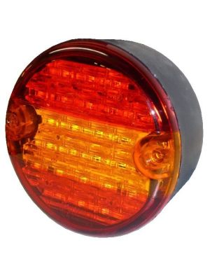 LED Rückleuchte rund 140 mm 24V (Aspöck)