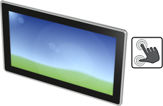 Multitouch-Lösung (PCAP, 10-Finger)