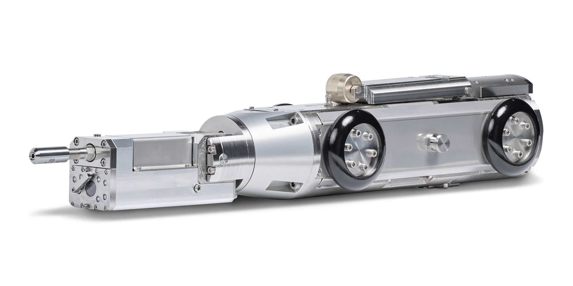 Höchstdruck-Wasserstrahl-Roboter Bruno mini (DN 200–400)