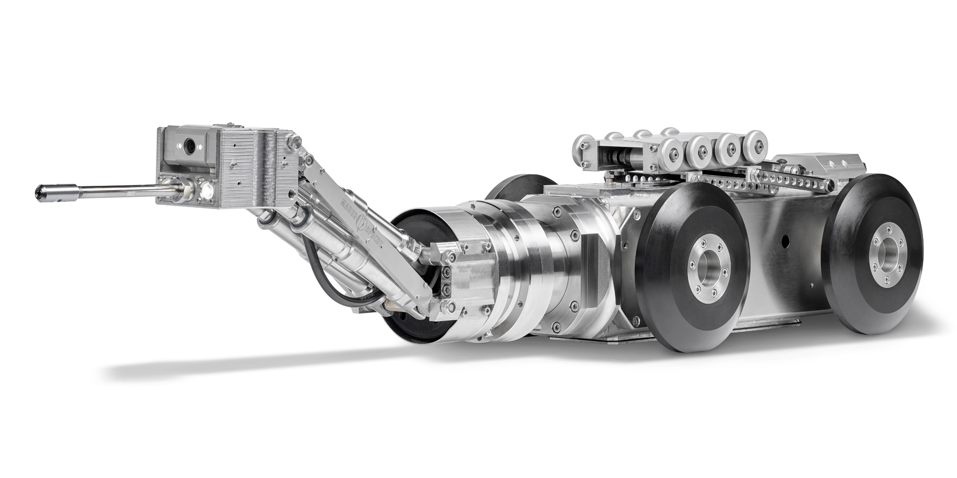 Höchstdruck-Wasserstrahl-Roboter Bruno (DN 300–1.000)