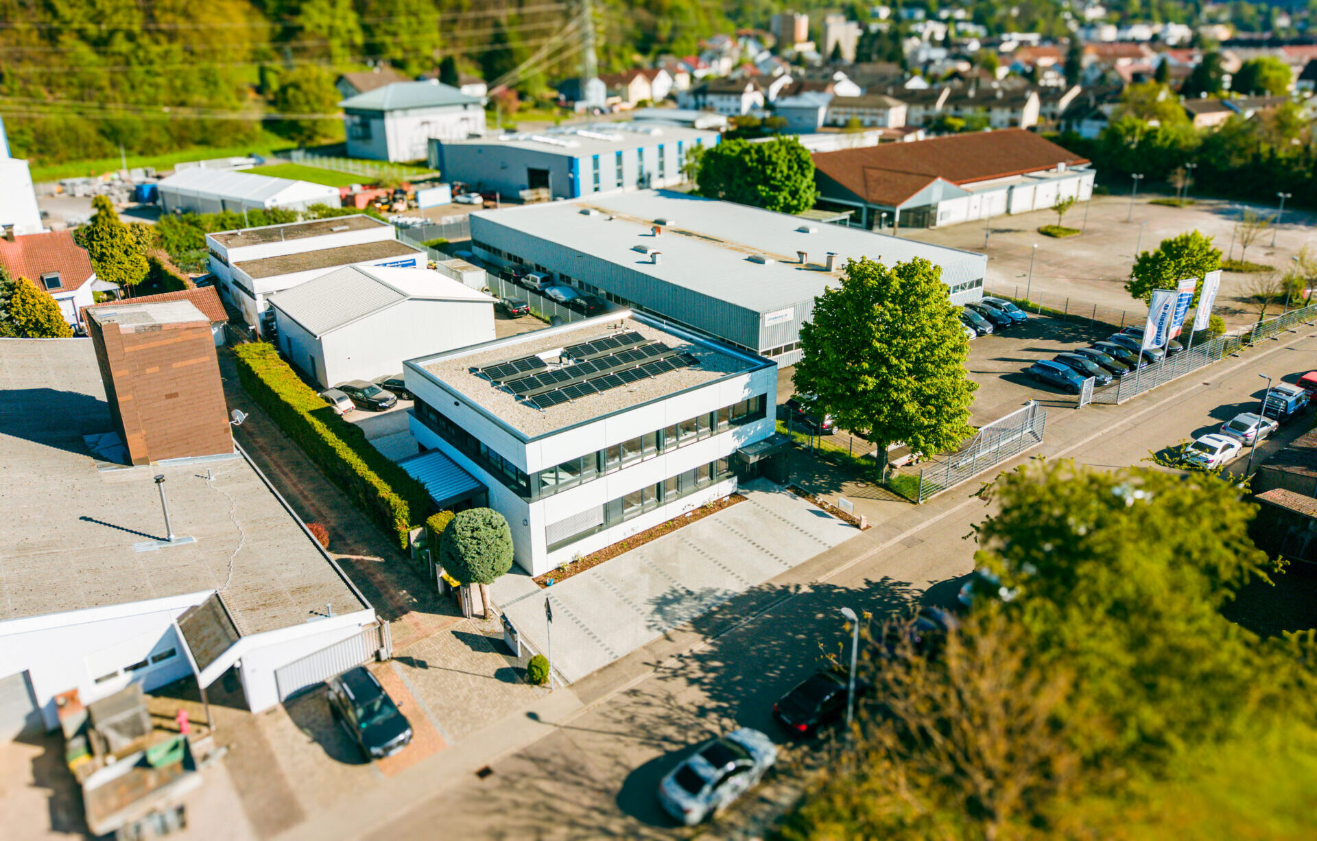 Energetische Sanierung Bürogebäude Protzen