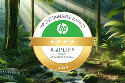 HP Amplify Impact 4-Star Auszeichnung