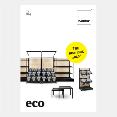 eco 14 & 22 - Regal und Verkaufstreppe