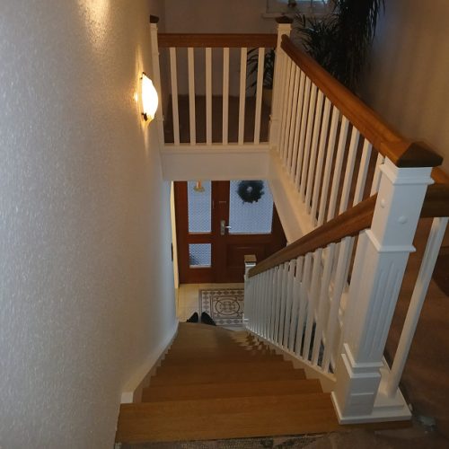Treppenbau – Detailansicht