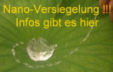 Nano-Versiegelung von Glasoberflächen