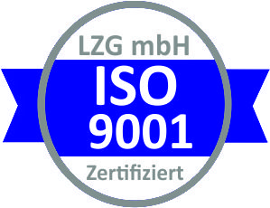 LZG-Zertifikat DIN EN ISO 9001:2015