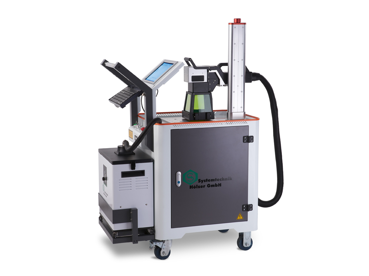 Mobiles Laser-Markiersystem