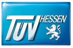 Zulassung durch die TÜV Technische Überwachung Hessen GmbH