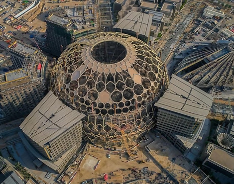 Stahltragwerk Al Wasl Plaza, Expo 2020 Dubai