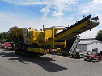 Raupenmobile, komplett überholte Brechanlage