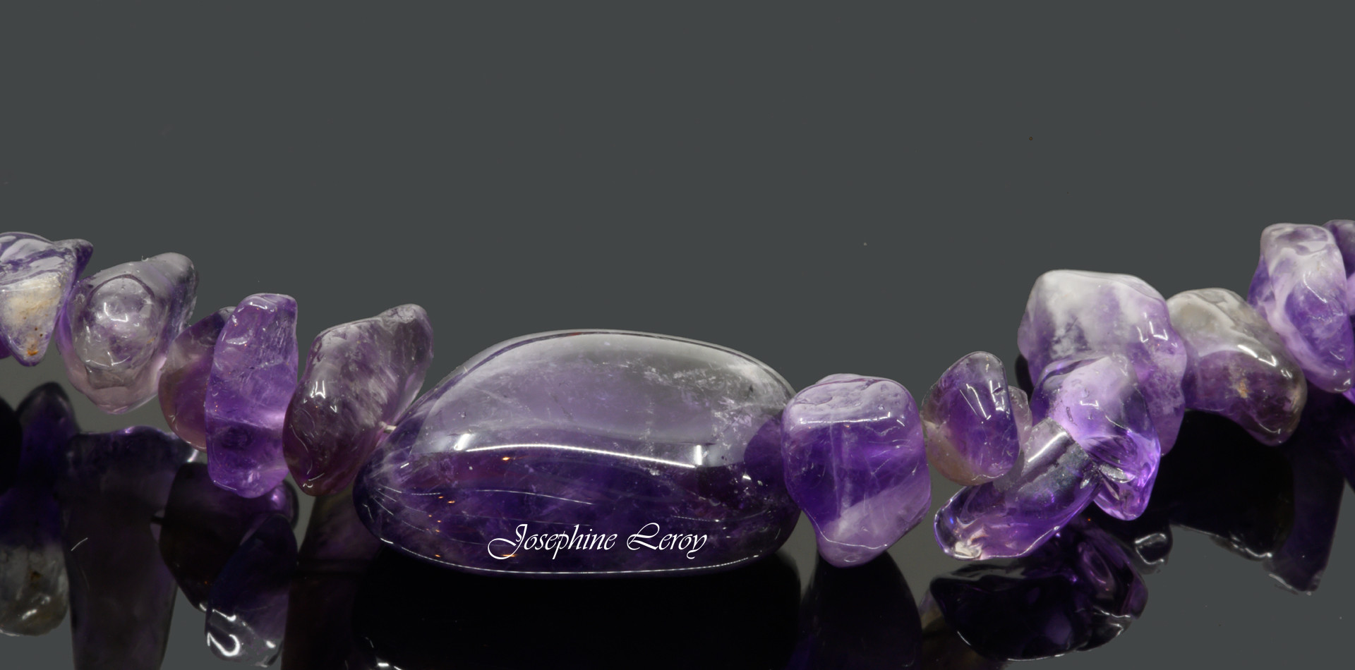 Amethyst Splitterkette