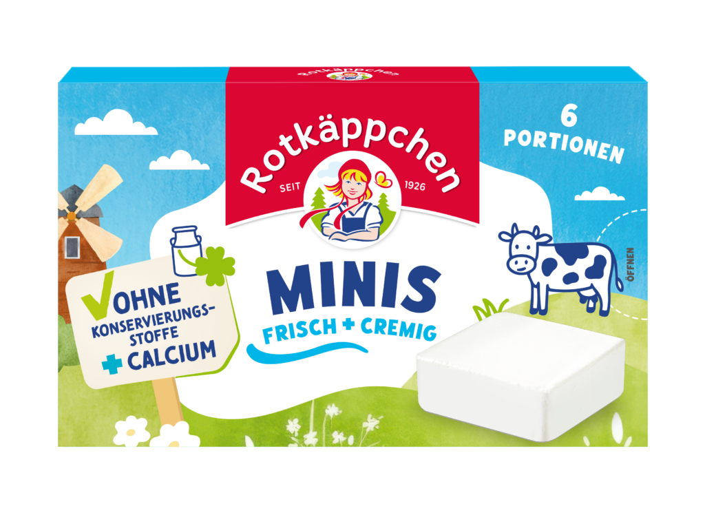 Rotkäppchen MINIS Streichkäse