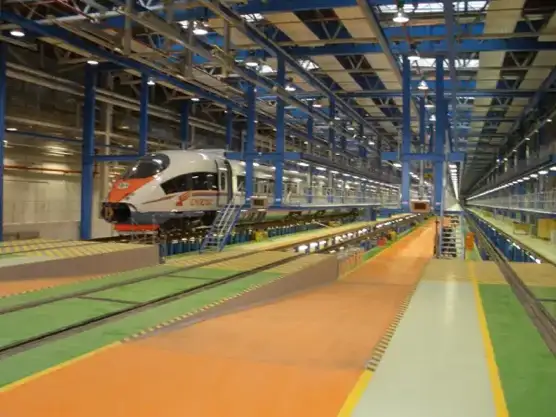 Railway depot St. Petersburg with NORKA luminaires