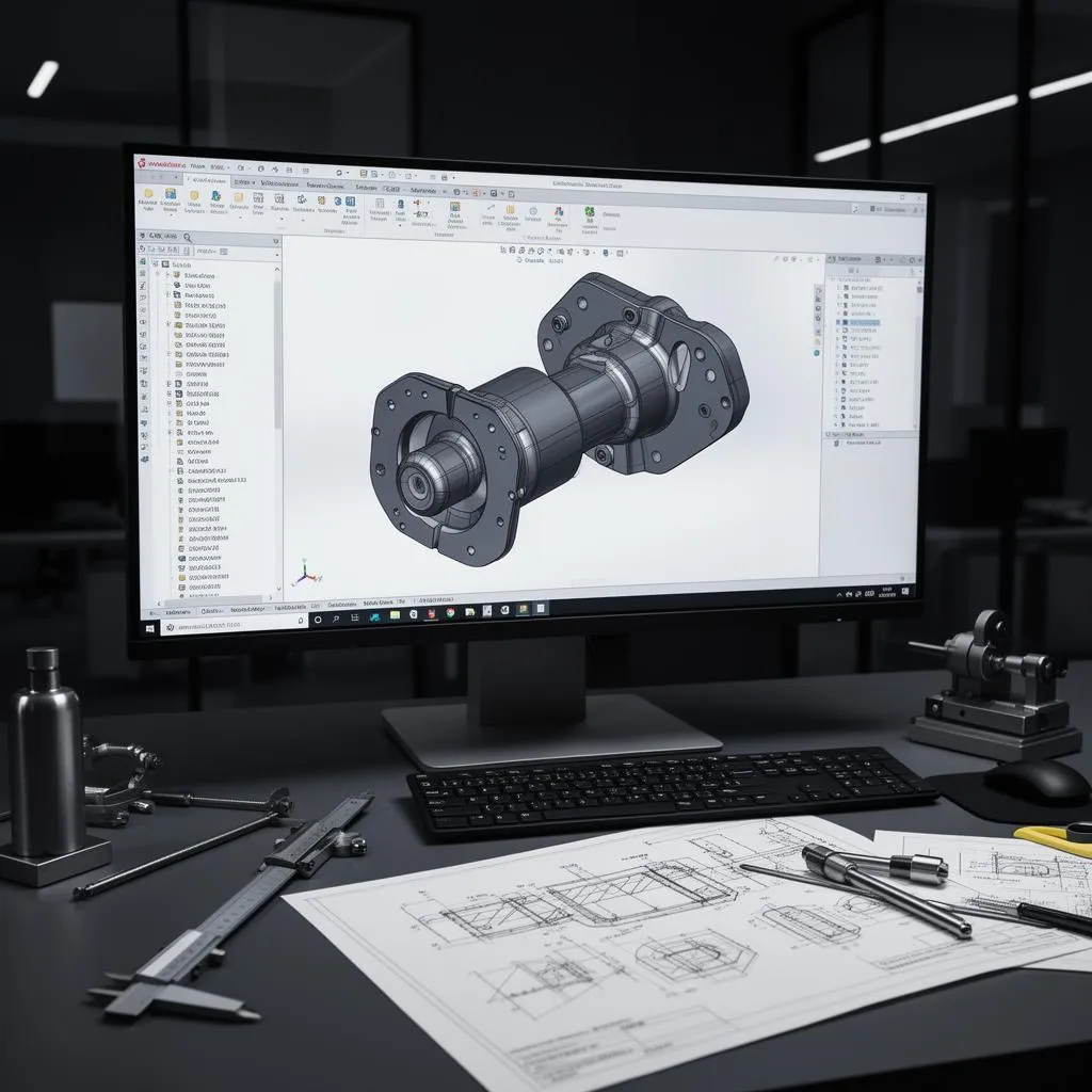 CAD/CAM-geplante Präzisionsteile