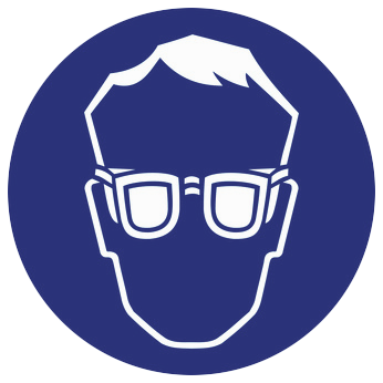 Angepasste Schutzbrille