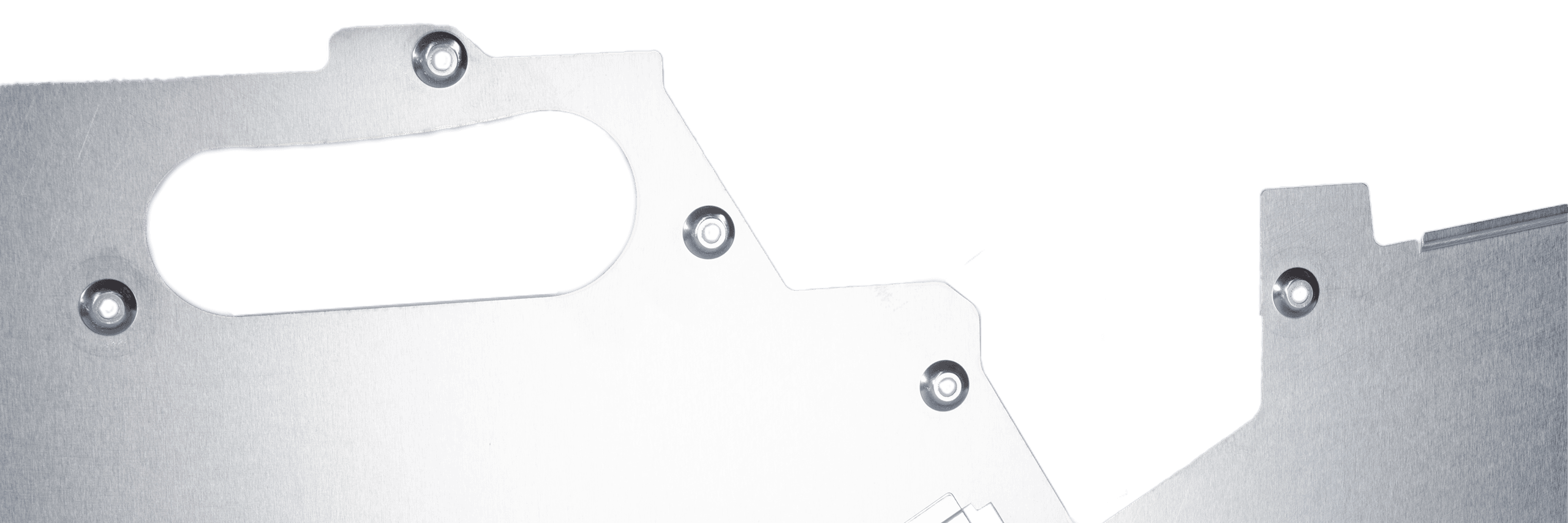 Aluminum cover sheet with formings