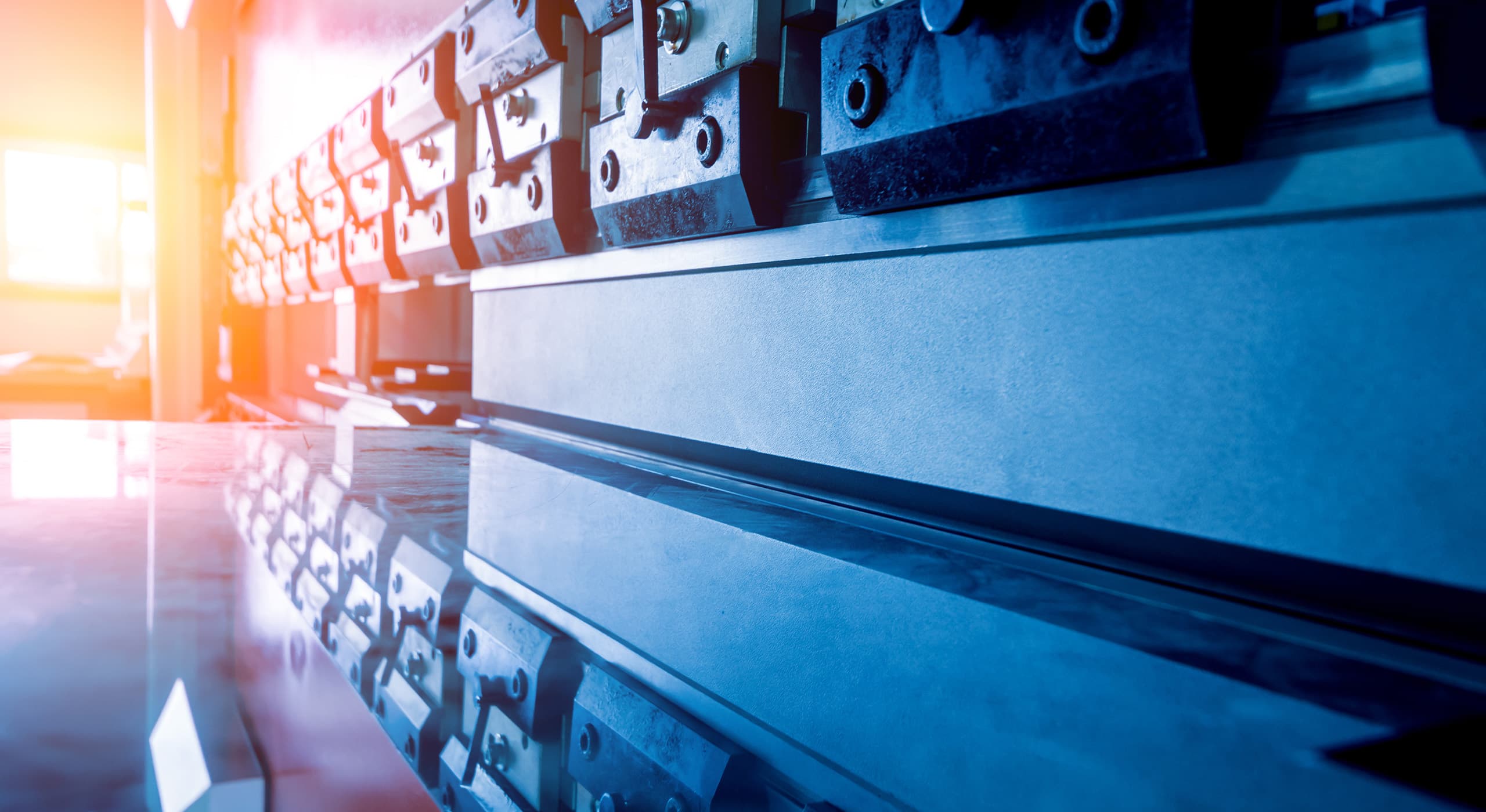 Press brake during bending