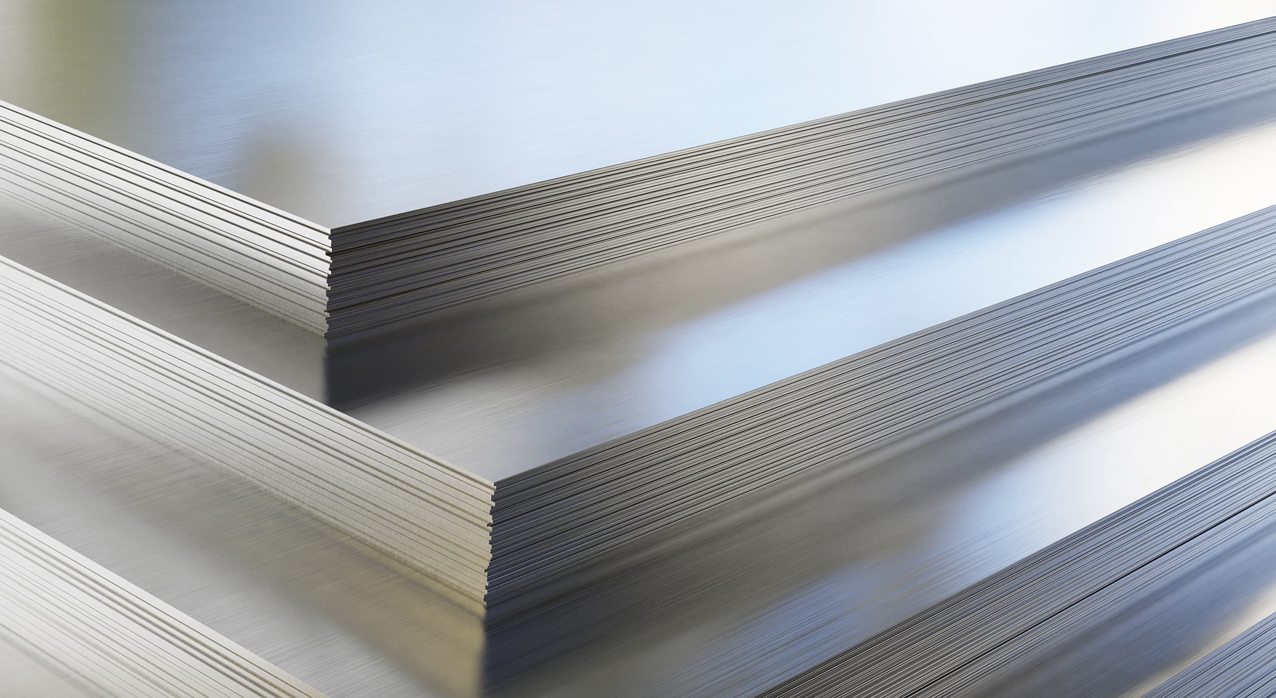 Stainless steel sheets from stock