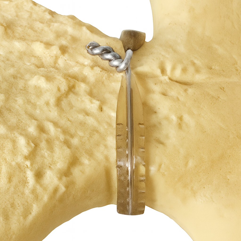 S.A.W. Cerclage mit PEEK-Lastverteilungskorpus