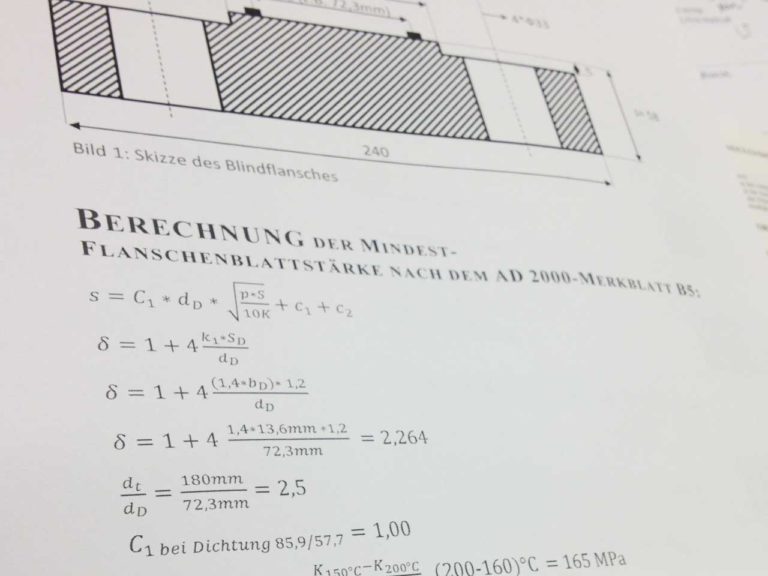 Auslegung und Berechnung von Druckgeräten
