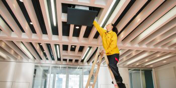 Netzwerkinstallation Rechenzentrum