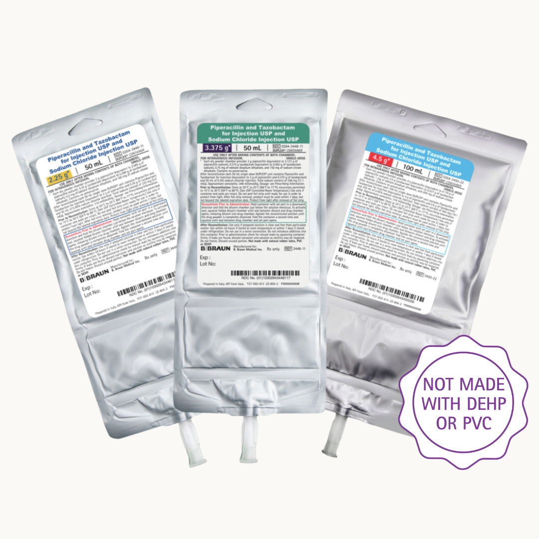 Piperacillin/Tazobactam in DUPLEX Container