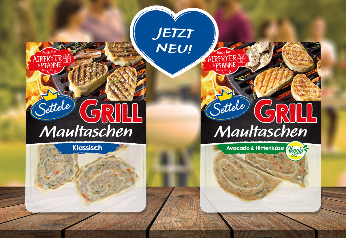 Grill-Maultaschen – Neu im Sortiment